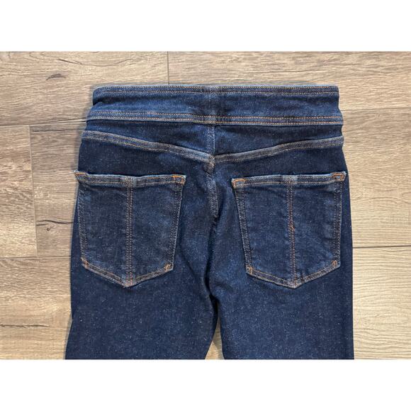 Pilcro Dark Wash Wide Leg Jeans Size 26 - Picture 4 of 6